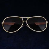 GL Jewelry Glasses Iced Out 5A+ Diamind Hip Hop Sunglasses